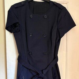 Double Breasted Sailor belted Dress